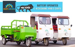 E-BATTERY AUTO RICKSHAWS