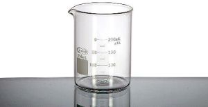 Low Form Beaker with Double Capacity Scale