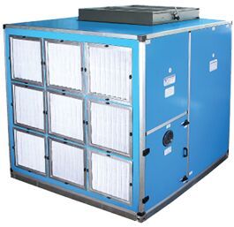 double skin vertical ahu