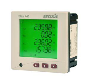 Elite three-phase multi-function digital panel meter