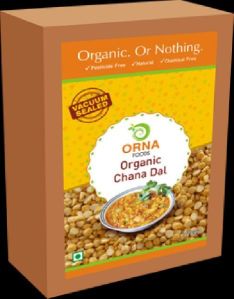 ORNA Organic Chana Dal Vacuum Packed 500g