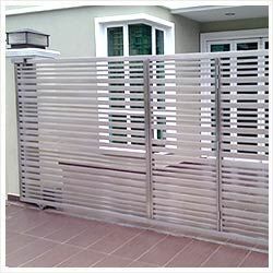 stainless steel main gates