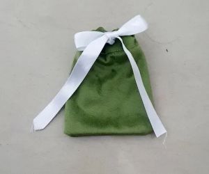 Suede pouches