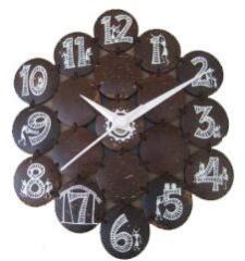 Coconut Shell Clock