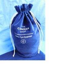 custom logo printed drawstring bags