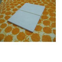 white handmade paper notebooks with cotton tie