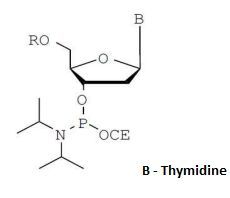 thymidine ced phosphoramidite