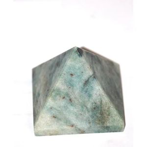 amazonite semi precious stone pyramid