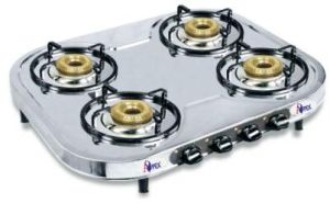 OVAL Four Burner Stove