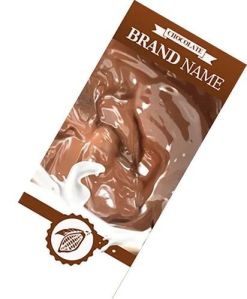 Chocolate Wrapper Label