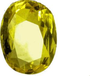 Yellow Sapphire (Pushparaga, pukhraj)