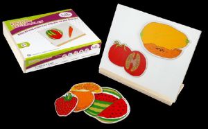 LET'S KNOW ABOUT - FRUITS VEGETABLES Educational toys