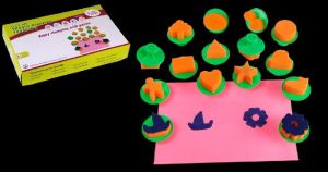 LET'S TRY - SPONGE STAMPING TODDLERS Educational toys