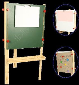 THREE WAY ADJUSTABLE EASEL BOARD