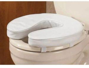 Foam toilet seat