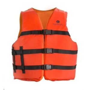 Orange Nylon Safety Life Jacket