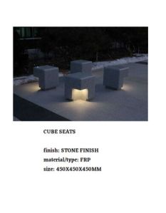 LED Cube Seats