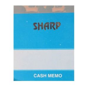 Cash Memo Book