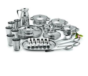 Stainless Steel Dinner Set