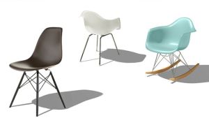 Eames Molded Plastic chairs