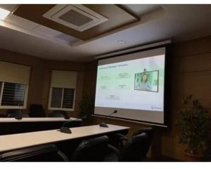 Motorized Projection Screen