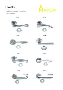 SOLID CAST LEVER HANDLES