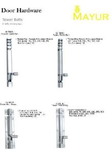 Tower Bolts
