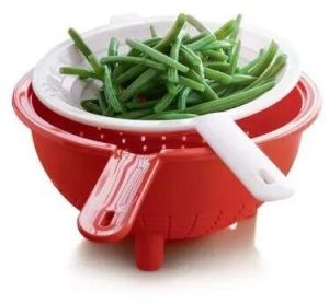 Tupperware Double Colander