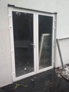 White UPVC French Door