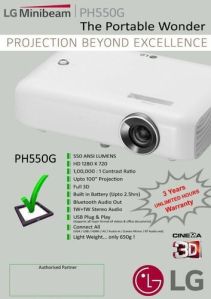 LED lg projector