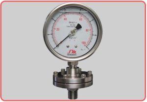 diaphragm sealed pressure gauge