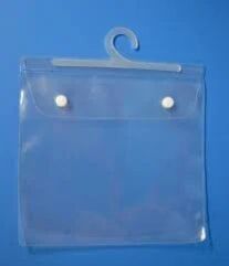 PVC Button Pouch