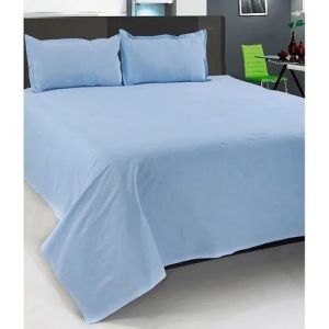 Dyed Cotton Double Bed Sheet