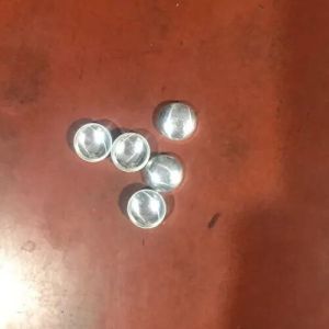 Aluminium mould button