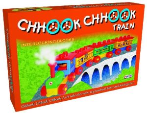 Chook chook Train Construction Building Blocks Kids Toys