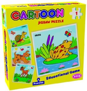 Jigsaw Cartoon Educational Intellectual Brainy Puzzle