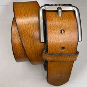 Brown Grain Leather Belts