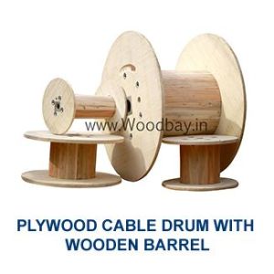 Plywood Cable Drums/Reels with Wooden Barrel