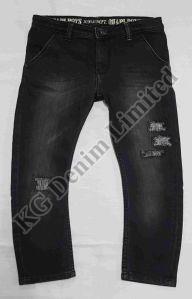 Boys Black Denim Jeans
