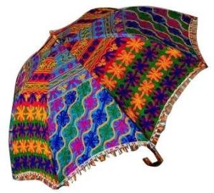 Embroidered Umbrella