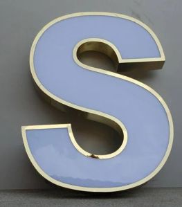 Stainless Steel Letter