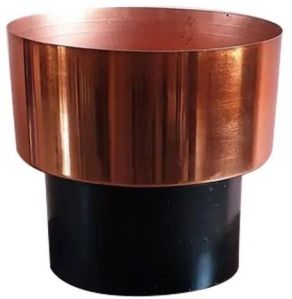 Bronze Crown Planter Pot