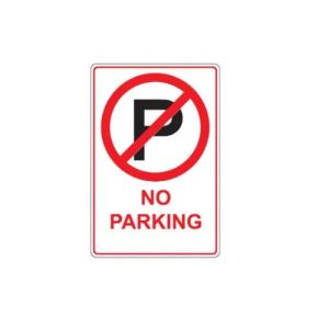 No Parking Sign Board