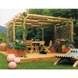 Cumaru Wood Pergola