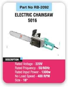 Electric Chainsaw Machine