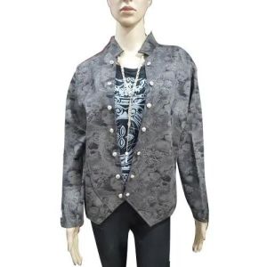 Ladies Printed Cotton Jacket