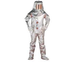 ALUMINIZED HEAT PROTECTIVE CLOTHING