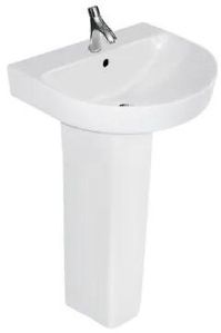 Cedar Pedestal Wash Basin