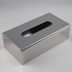 stainless steel tissue box