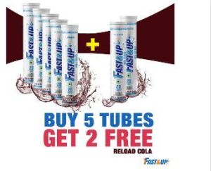 Fast&Up Reload - Bundle of 7 Tubes (Cola Flavour)